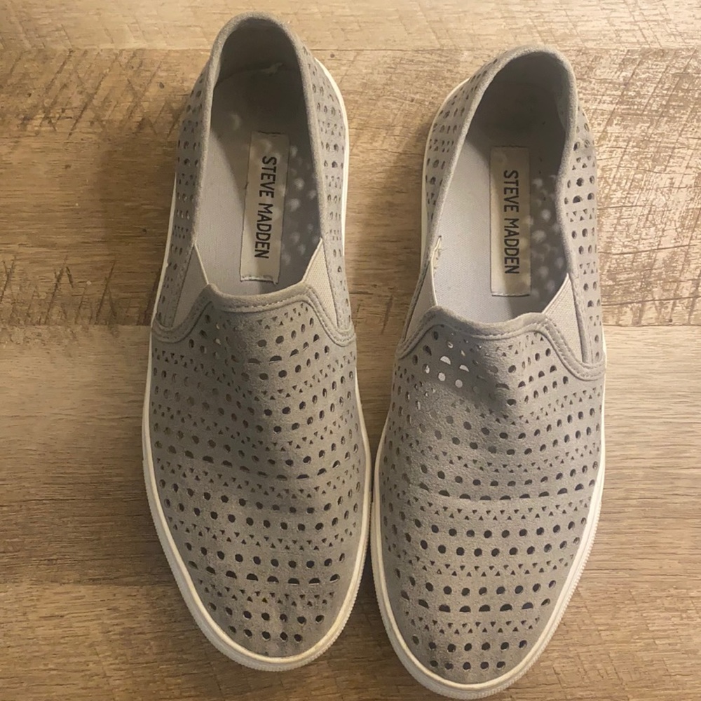 Grey Steve Madden Sneakers